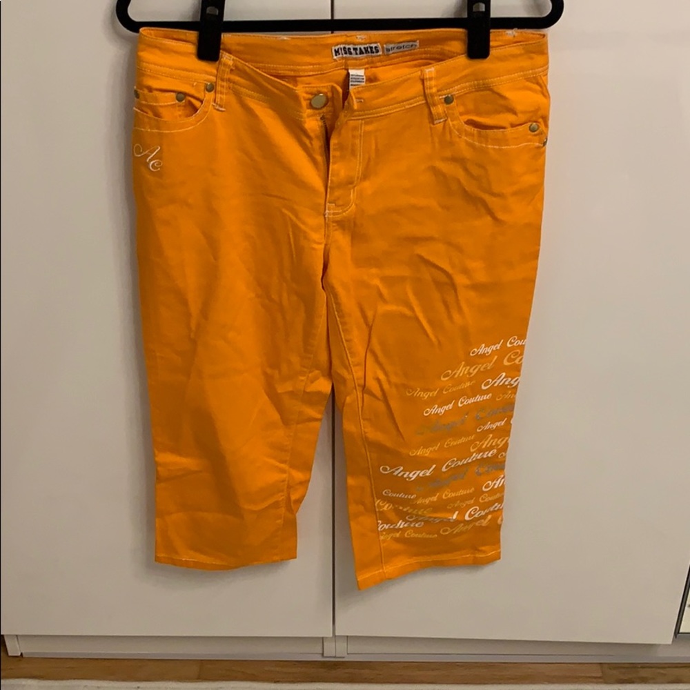 Orange capris